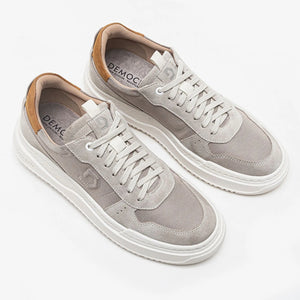 Denim Block Sneakers - Premium Men's Lifestyle Shoes from Democrata - Just LE 5199! Shop now at TIT | Team for International Trading