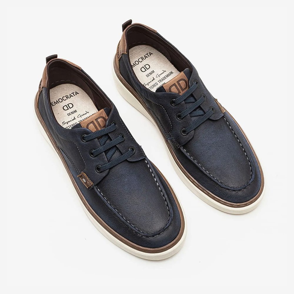 Denim Clash Sneakers - Premium Men's Lifestyle Shoes from Democrata - Just LE 5999! Shop now at  TIT | Team for International Trading