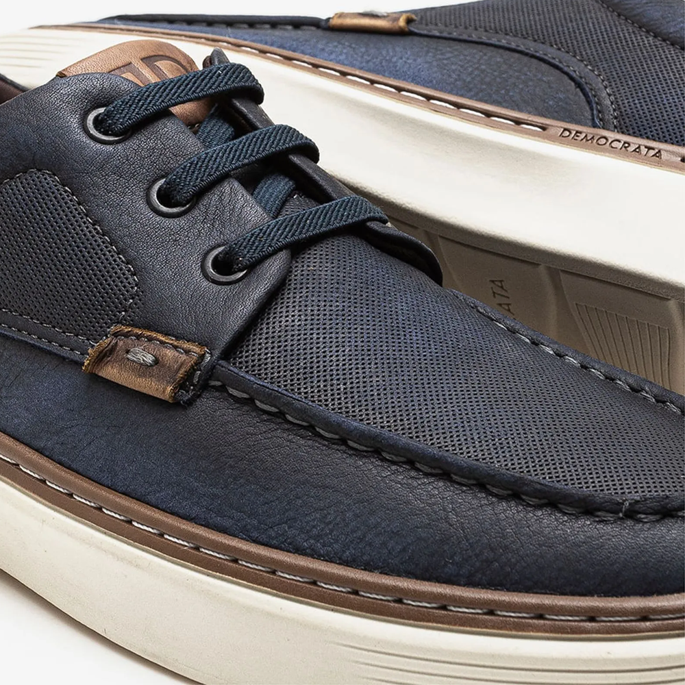 Denim Clash Sneakers - Premium Men's Lifestyle Shoes from Democrata - Just LE 5999! Shop now at  TIT | Team for International Trading