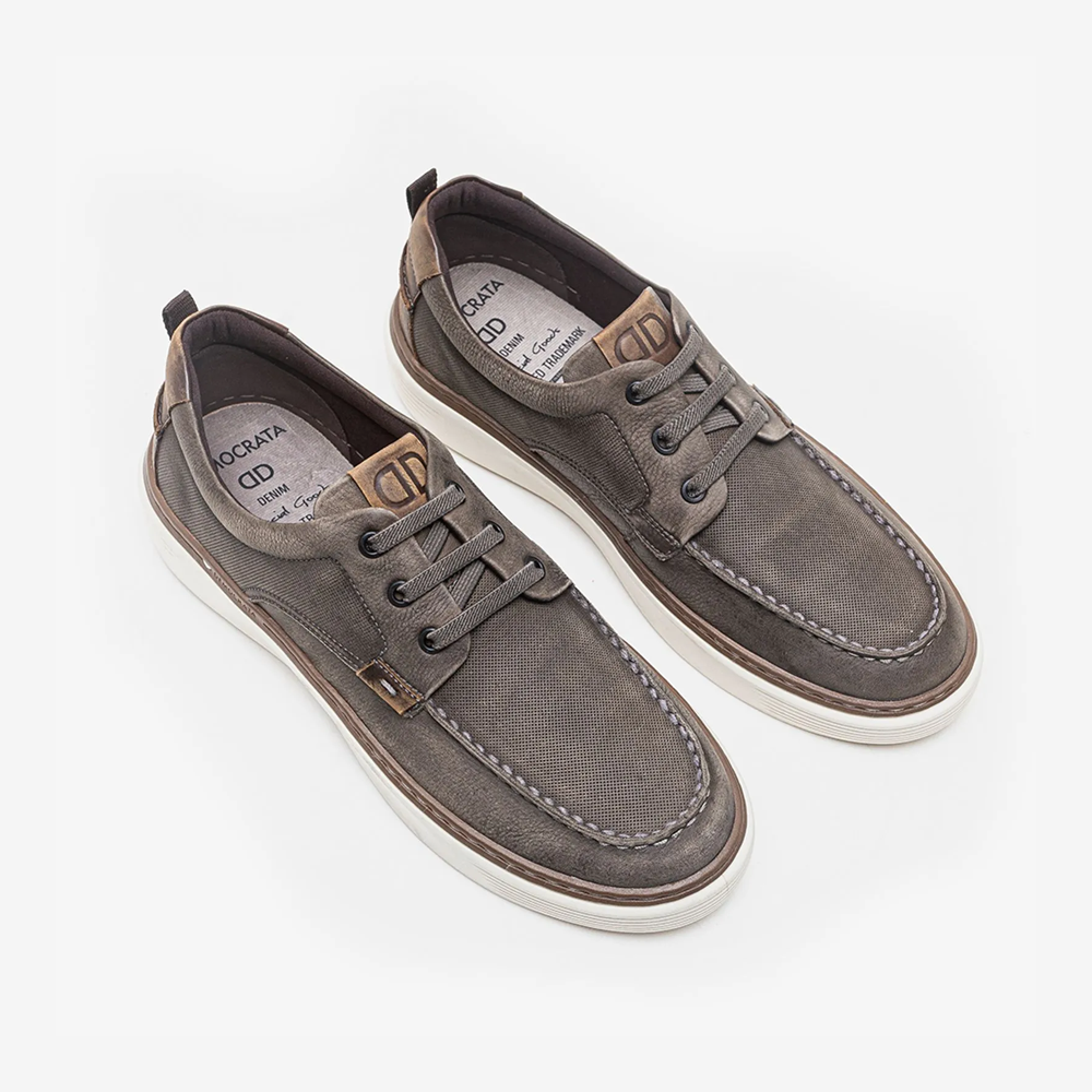 Denim Clash Sneakers - Premium Men's Lifestyle Shoes from Democrata - Just LE 5999! Shop now at  TIT | Team for International Trading