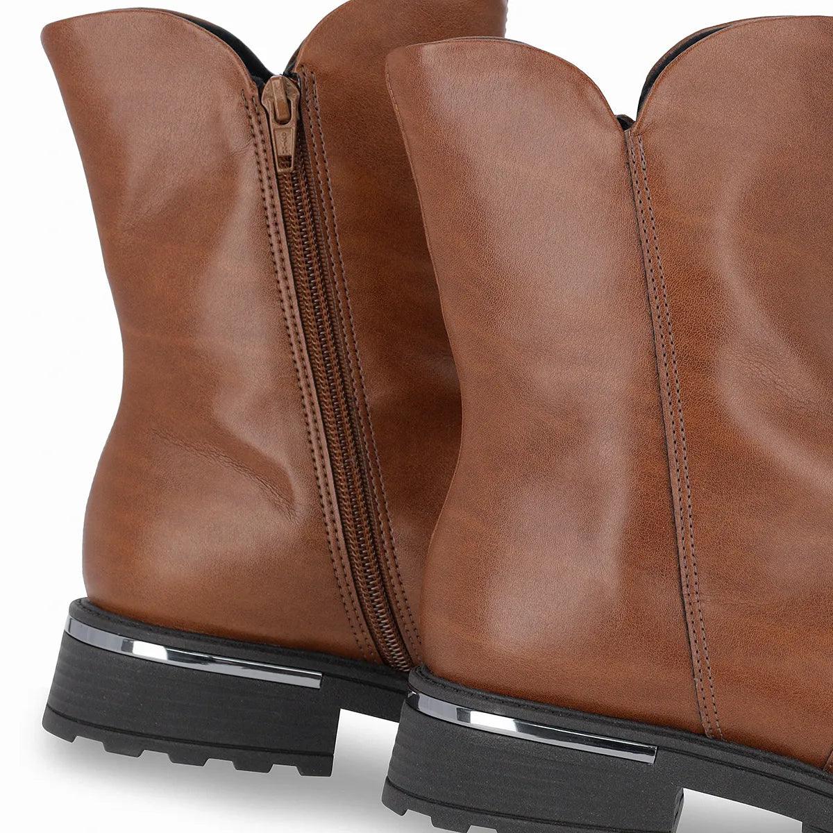 Gisa Maxi Anabela Half Boots - Premium Womens Boots from Piccadilly - Just LE 5199! Shop now at  TIT | Team for International Trading