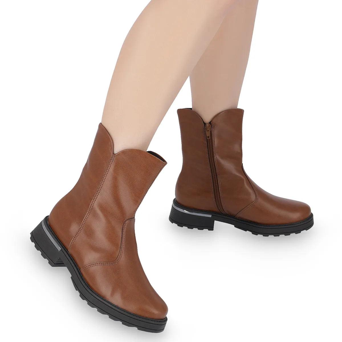 Gisa Maxi Anabela Half Boots - Premium Womens Boots from Piccadilly - Just LE 5199! Shop now at  TIT | Team for International Trading