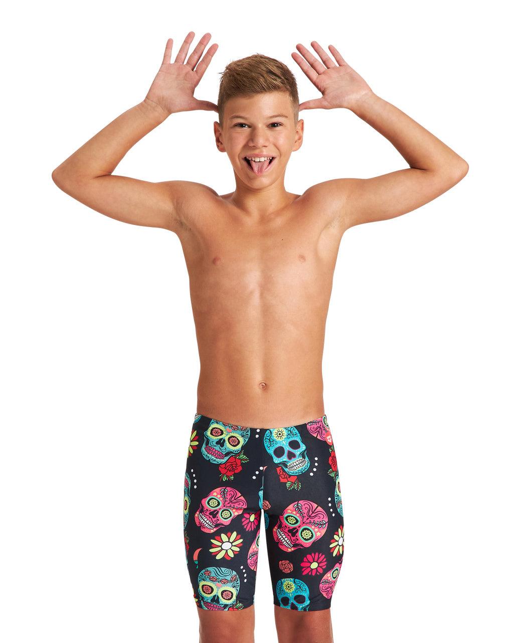 Boys Crazy Skulls Carnival Jammer - Premium Boys Swimsuits from arena - Just LE 1899! Shop now at  TIT | Team for International Trading