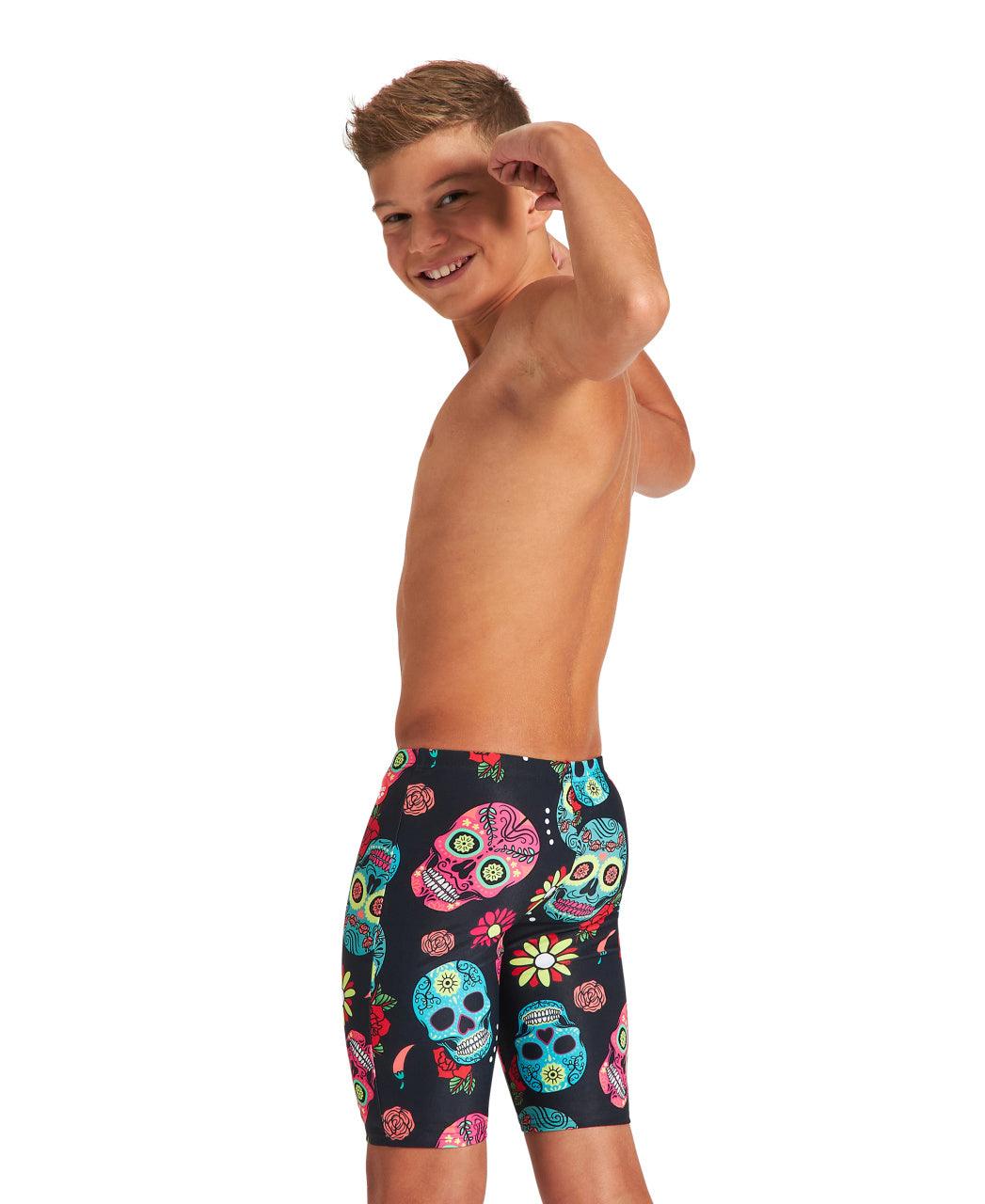 Boys Crazy Skulls Carnival Jammer - Premium Boys Swimsuits from arena - Just LE 1899! Shop now at  TIT | Team for International Trading