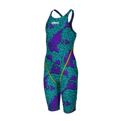 Girls' Powerskin ST 2.0 Map Illusion Open Back - Premium Girls Racing Swimsuit from arena - Just LE 6299! Shop now at  TIT | Team for International Trading