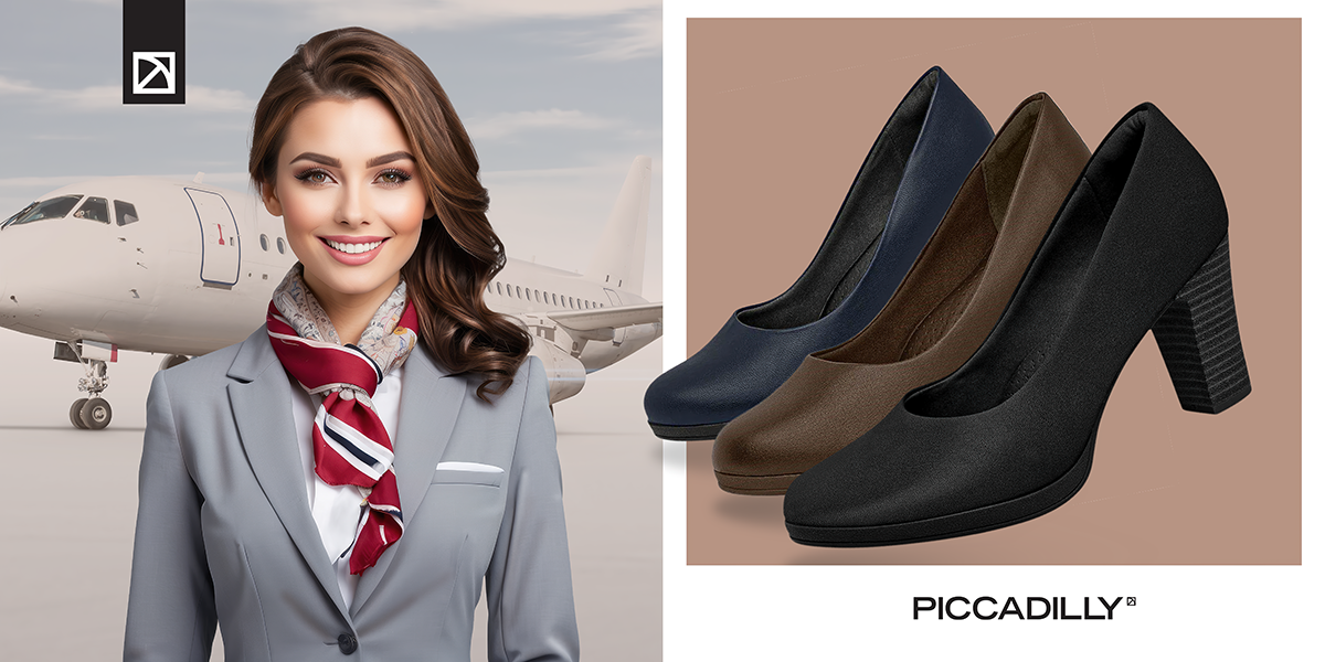 Piccadilly shoes - Brazilian women's footwear combining fashion and comfort with anatomical technology