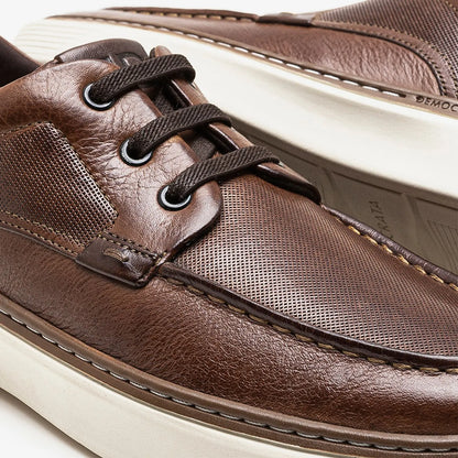 Denim Clash Cognac Sneakers - Premium Men's Lifestyle Shoes from Democrata - Just LE 5999! Shop now at  TIT | Team for International Trading