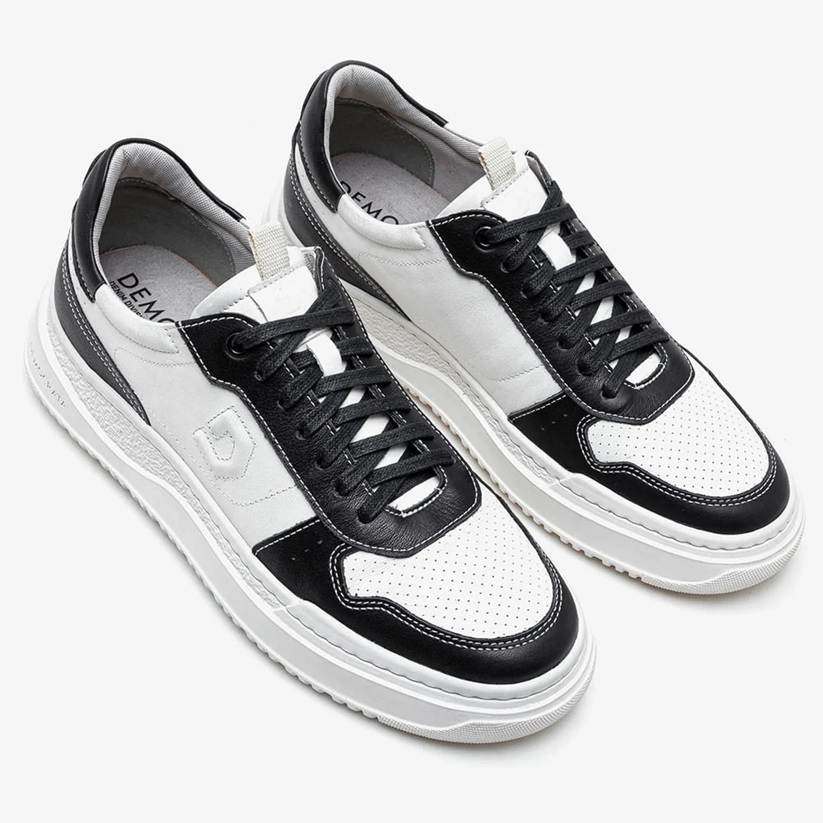 Denim Block Sneakers - Premium Men's Lifestyle Shoes from Democrata - Just LE 6499! Shop now at  TIT | Team for International Trading