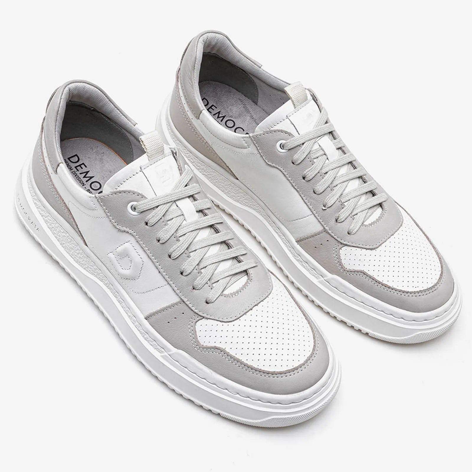 Denim Block Sneakers - Premium Men's Lifestyle Shoes from Democrata - Just LE 6499! Shop now at  TIT | Team for International Trading