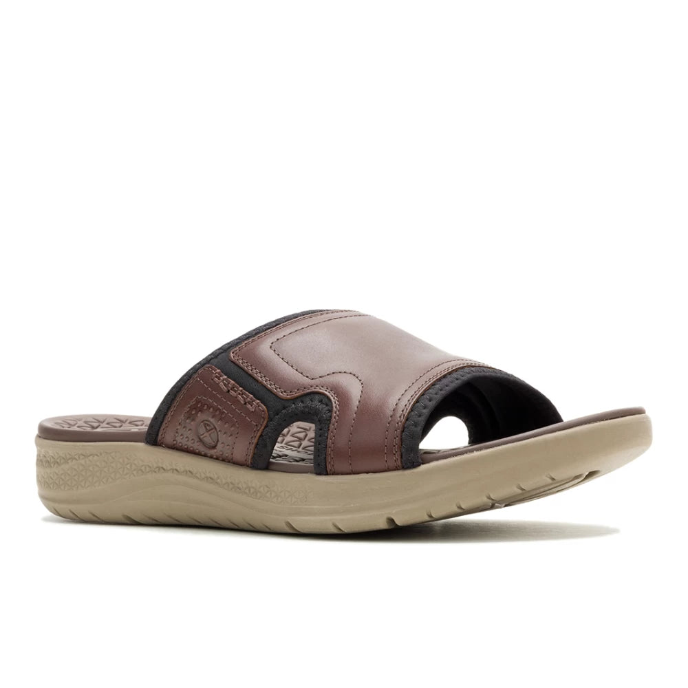 DARK BROWN LEATHER / 46