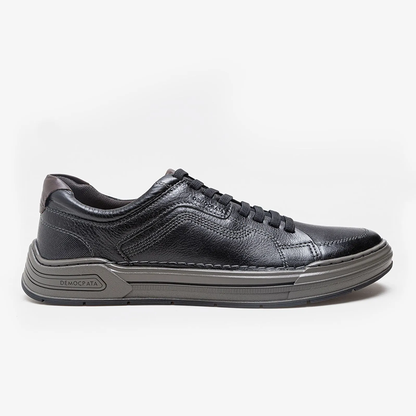 Volp Black Denim Sneakers - Premium Men's Lifestyle Shoes from Democrata - Just LE 6799! Shop now at  TIT | Team for International Trading