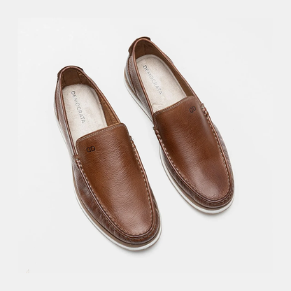 Democrata Flow Leather Slip - Premium Men's Lifestyle Shoes from Democrata - Just LE 6999! Shop now at  TIT | Team for International Trading