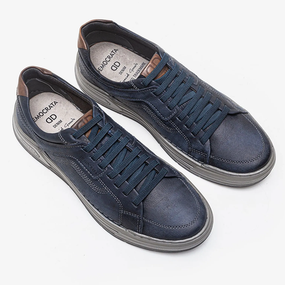 Volp Black Denim Sneakers - Premium Men's Lifestyle Shoes from Democrata - Just LE 6799! Shop now at  TIT | Team for International Trading