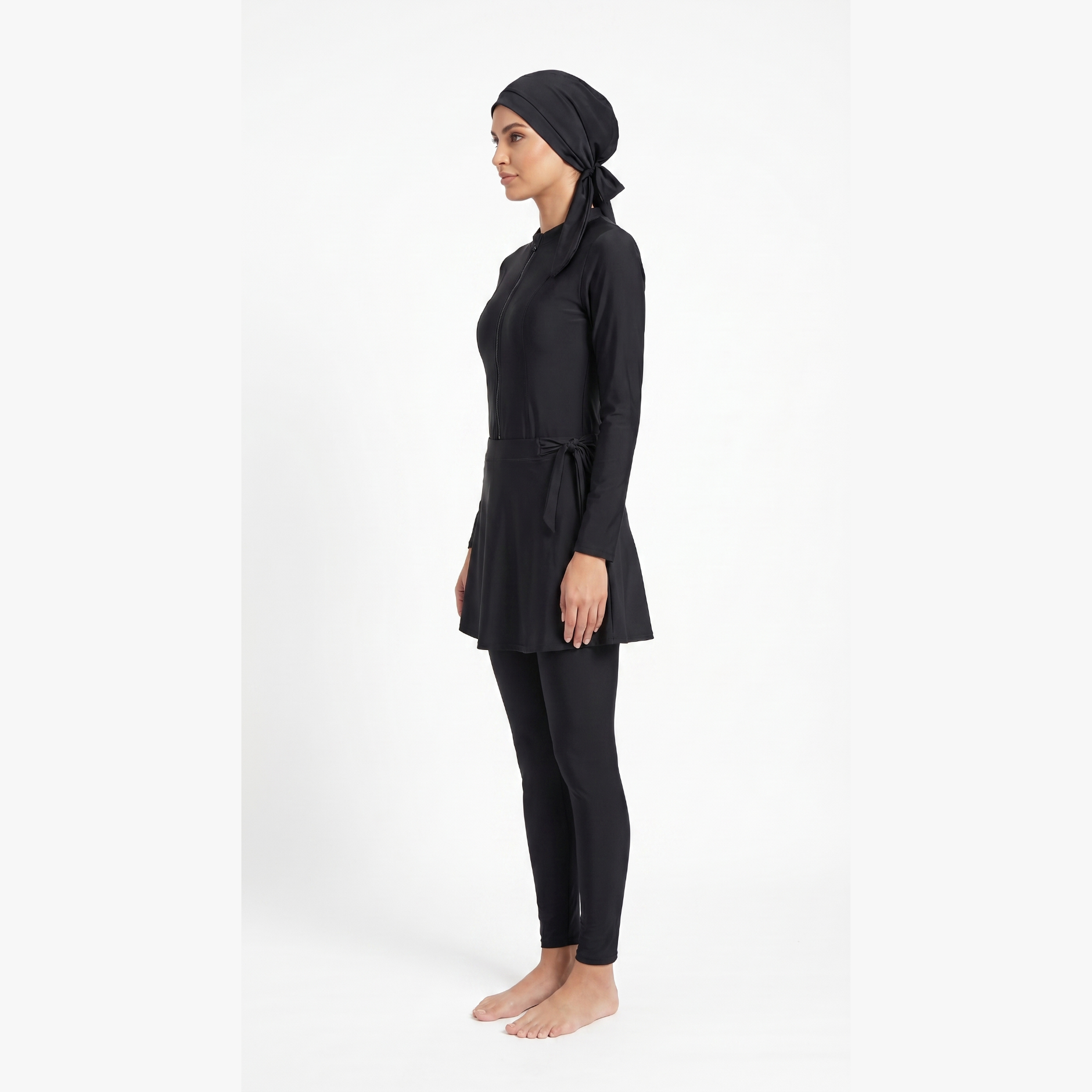 Modest 3PCs Jumpsuit Burkini Set