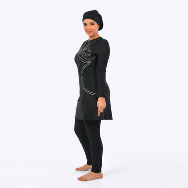 Fire Flow Women's Burkini - Premium Women's Beachwear from Team Sport - Just LE 3999! Shop now at TIT