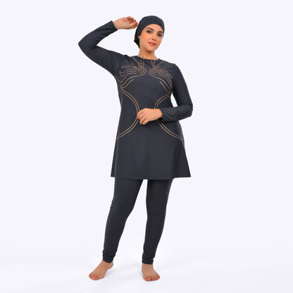 Fire Flow Women's Burkini - Premium Women's Beachwear from Team Sport - Just LE 3999! Shop now at TIT