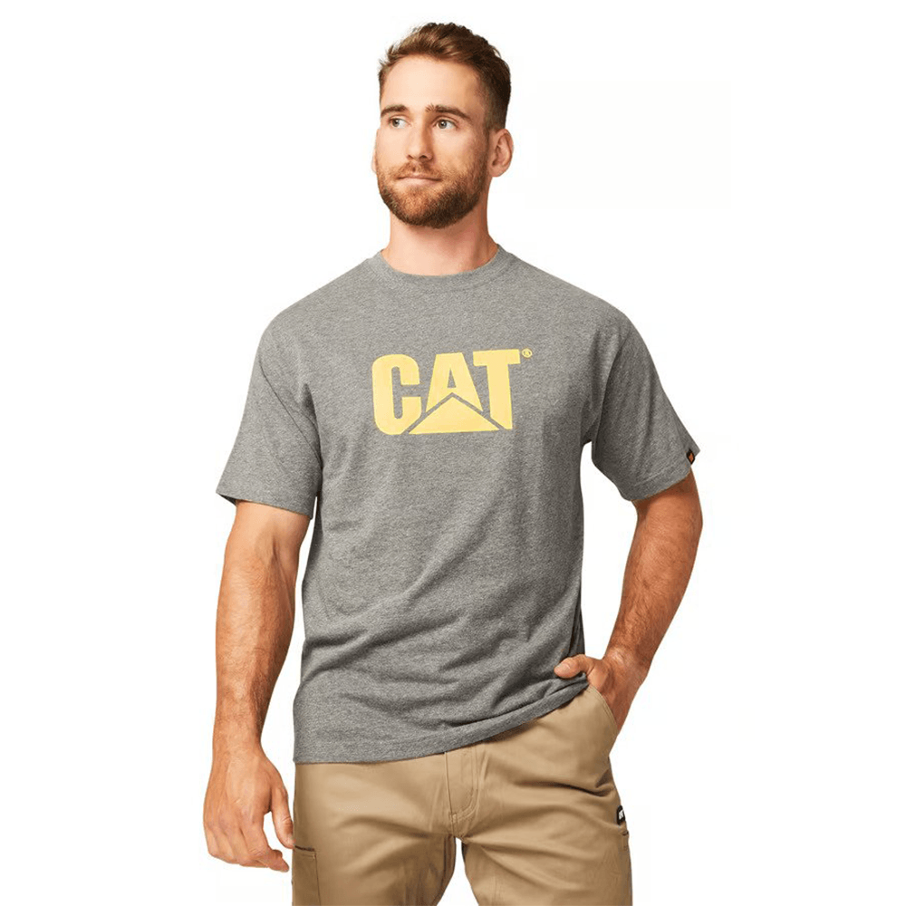 Trademark Logo Tee - Premium Men's Hoodies & T-shirts from CAT - Just LE 1999! Shop now at  TIT | Team for International Trading