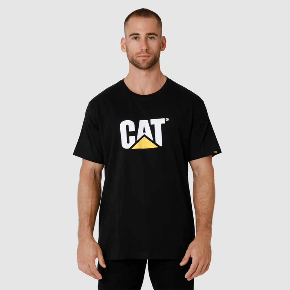 Trademark Logo Tee - Premium Men's Hoodies & T-shirts from CAT - Just LE 1999! Shop now at  TIT | Team for International Trading