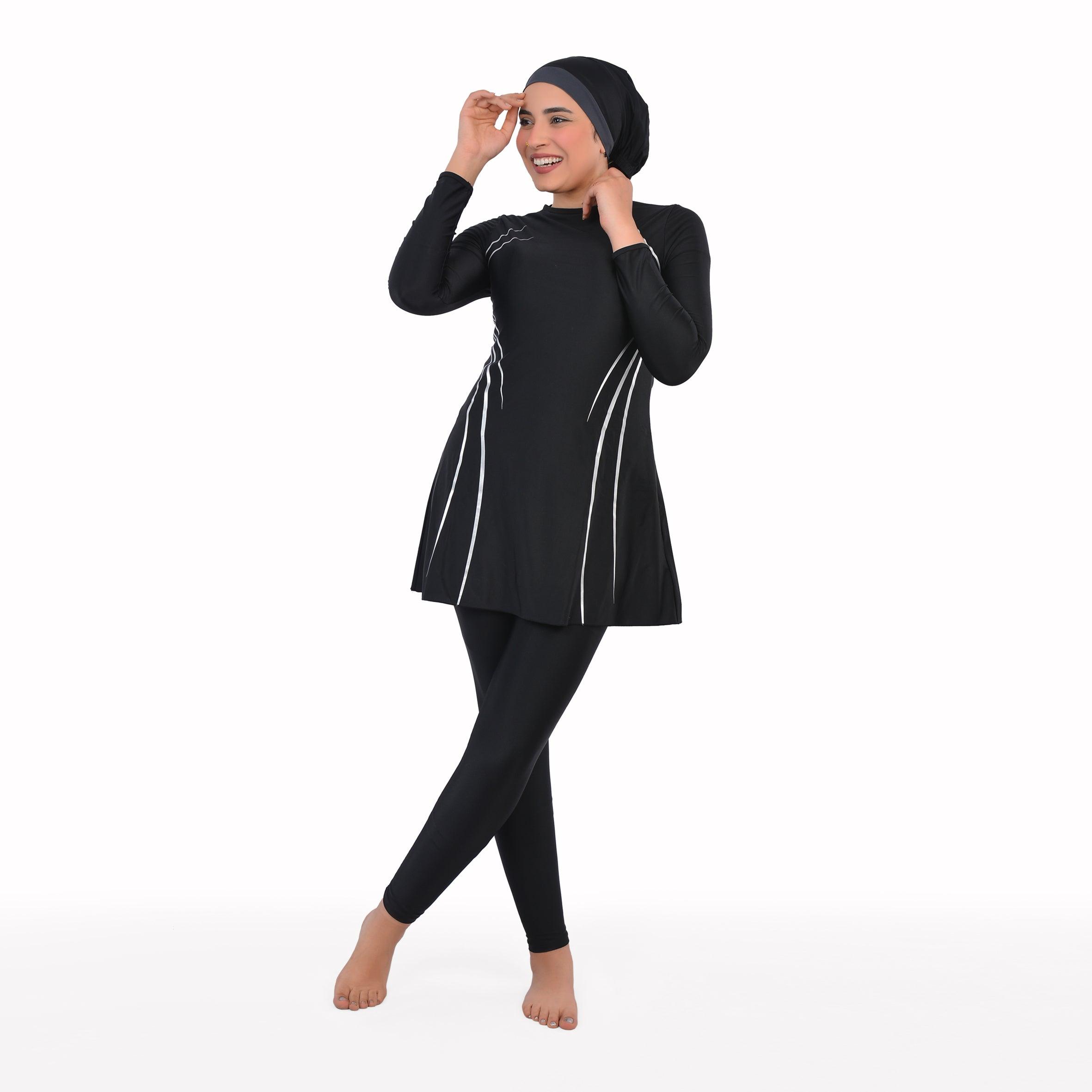 3 Pcs Coral Long Sleeve Women's Swimsuit - Premium Women's Beachwear from Team Sport - Just LE 3199! Shop now at  TIT | Team for International Trading