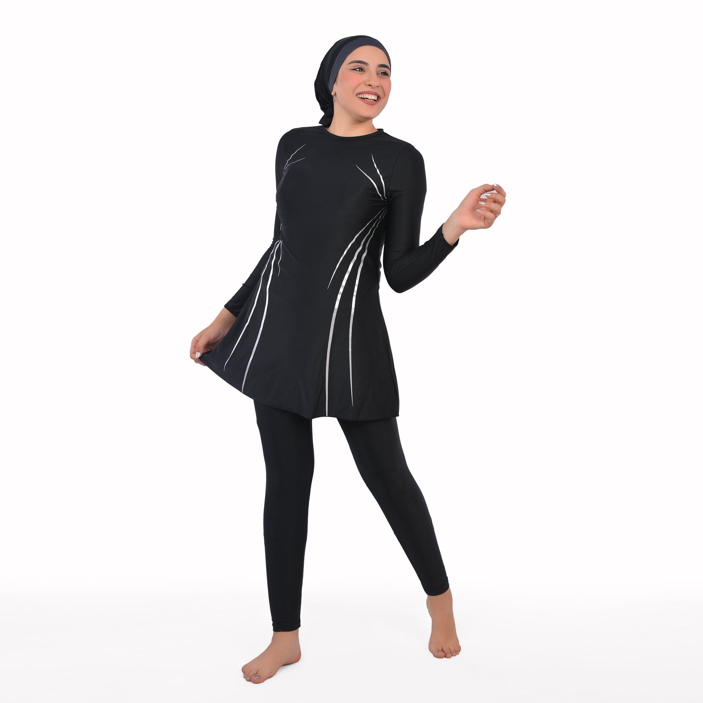 3 Pcs Coral Long Sleeve Women's Swimsuit - Premium Women's Beachwear from Team Sport - Just LE 3199! Shop now at  TIT | Team for International Trading