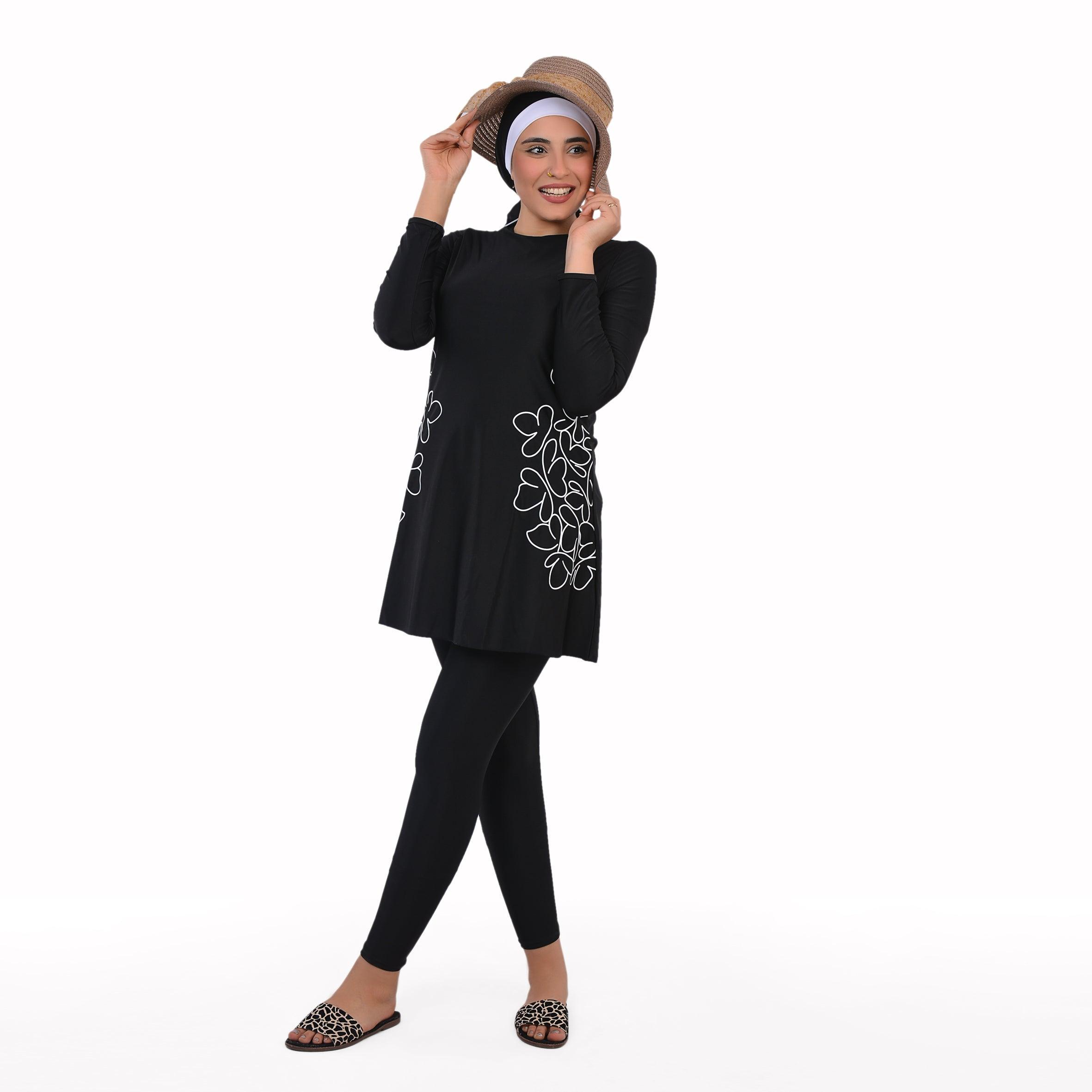 3 Pcs Flowers Long Sleeve Women's Swimsuit - Premium Women's Beachwear from Team Sport - Just LE 3299! Shop now at  TIT | Team for International Trading