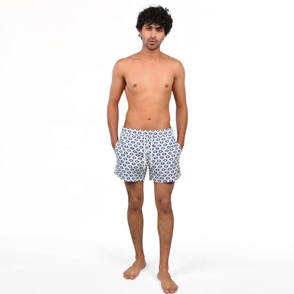 Aqua Print Beach Short - {{ collection.title }} - TIT