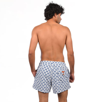 Aqua Print Beach Short - {{ collection.title }} - TIT