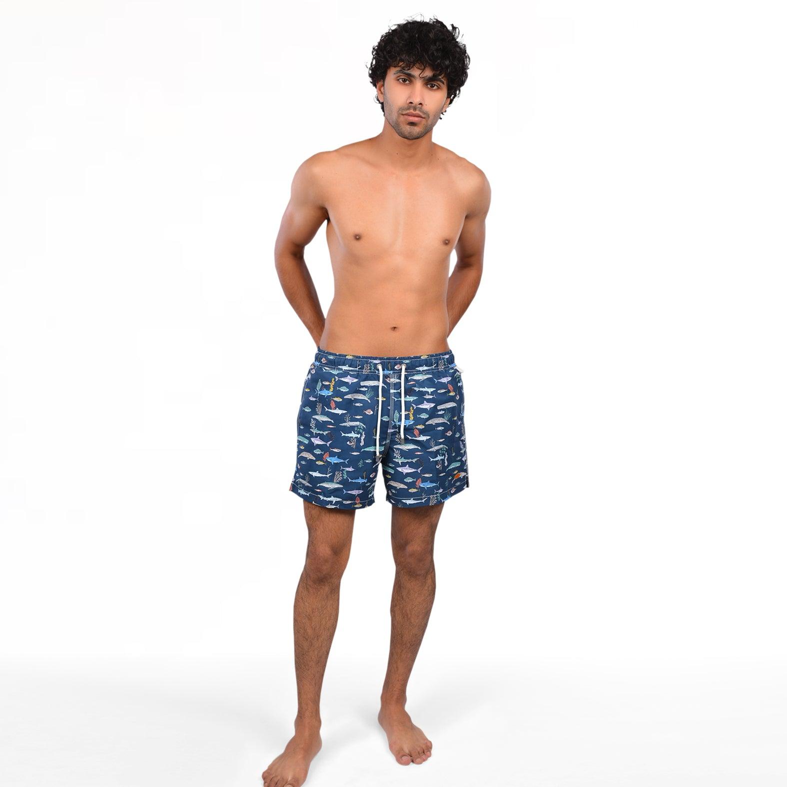 Aquarium Men's Beach Short - Premium Men's Beachwear from Team Sport - Just LE 1549! Shop now at  TIT | Team for International Trading