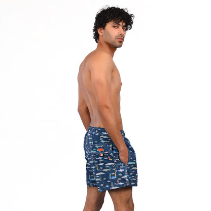 Aquarium Men's Beach Short - {{ collection.title }} - TIT