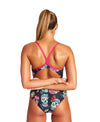 Arena Women's Crazy Skulls Carnival Light Drop Back One Piece - {{ collection.title }} - TIT