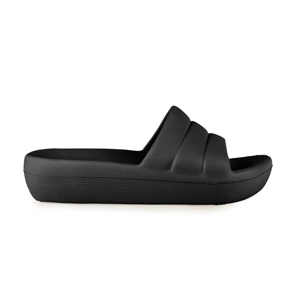 Black Marshmallow Clog - Premium Womens Slippers from Piccadilly - Just LE 1799! Shop now at  TIT | Team for International Trading