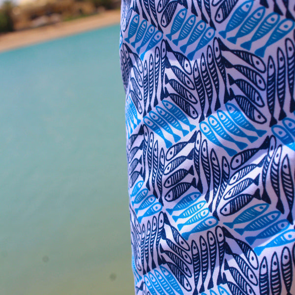 Blue Sardine Beach Short - {{ collection.title }} - TIT