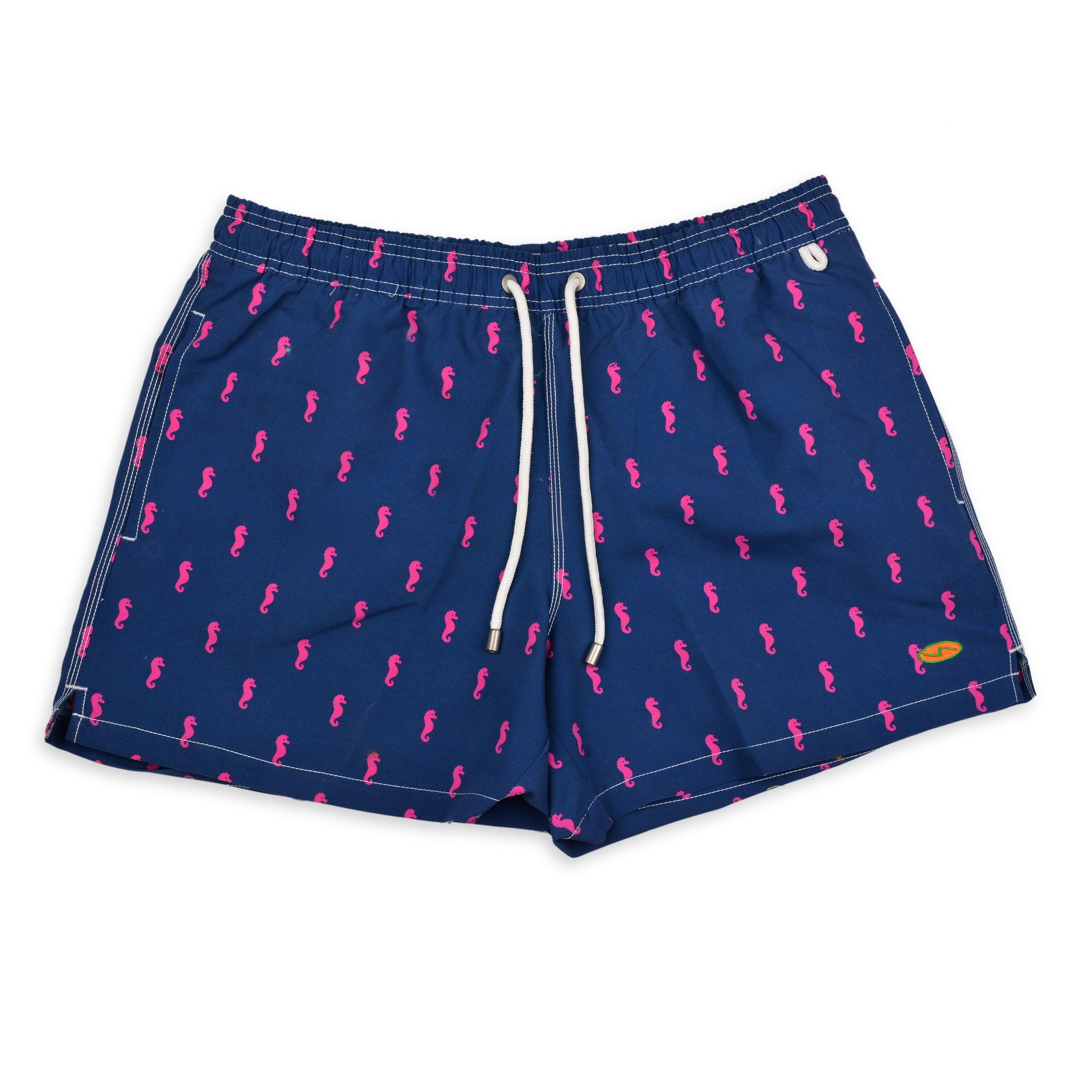 Blue Seahorse Beach Short - Premium Men's Beachwear from Team Sport - Just LE 1549! Shop now at  TIT | Team for International Trading