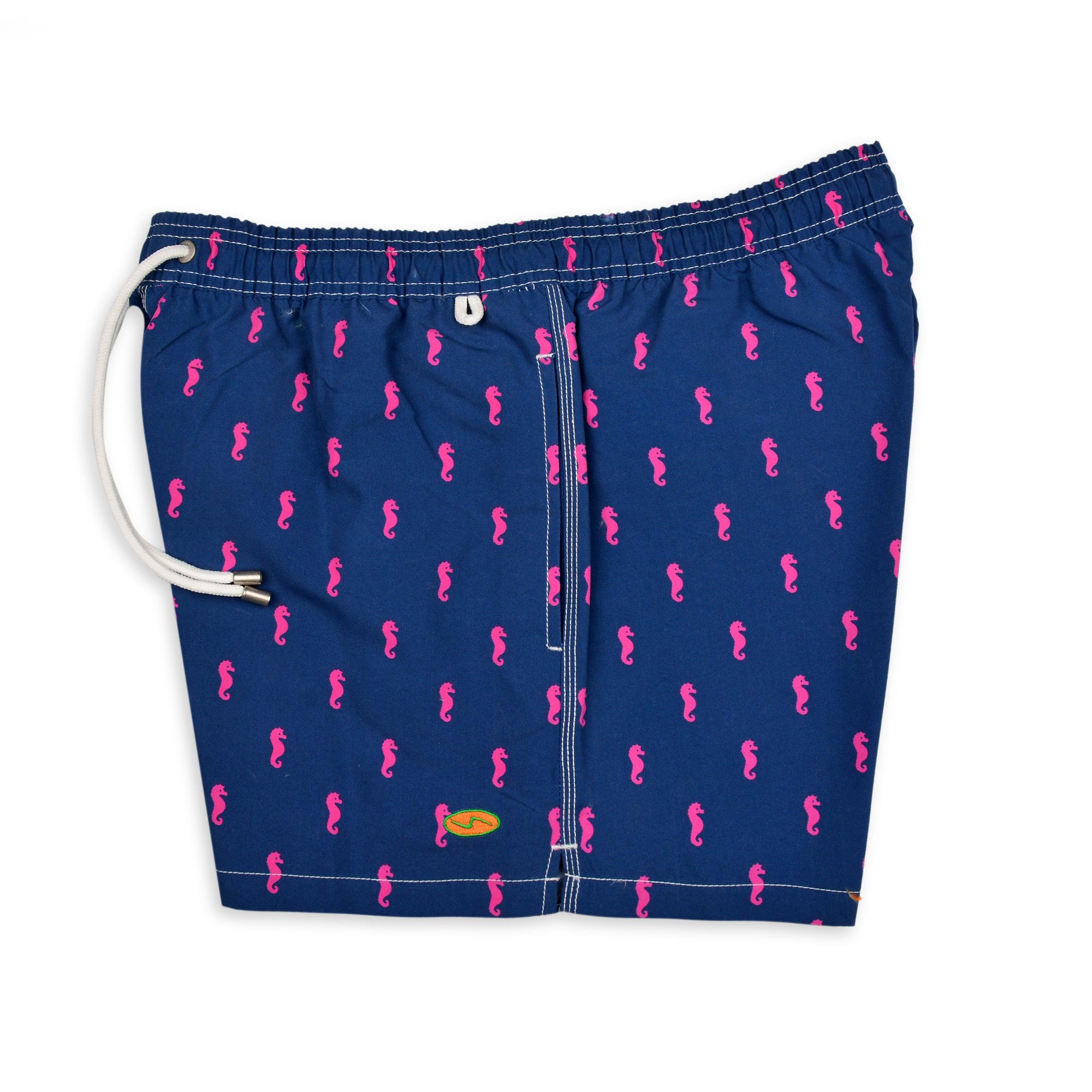 Blue Seahorse Beach Short - Premium Men's Beachwear from Team Sport - Just LE 1549! Shop now at  TIT | Team for International Trading