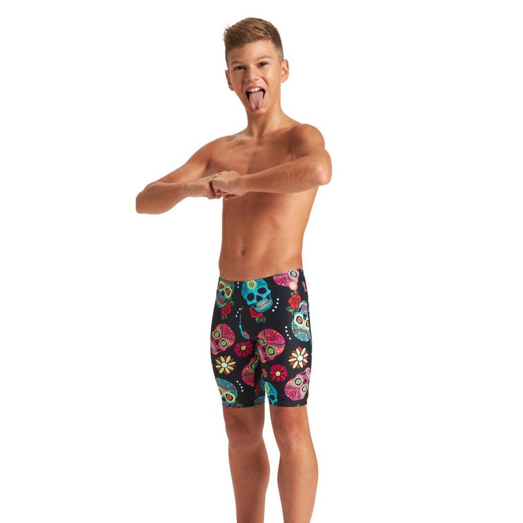 Boys Crazy Skulls Carnival Jammer - {{ collection.title }} - TIT