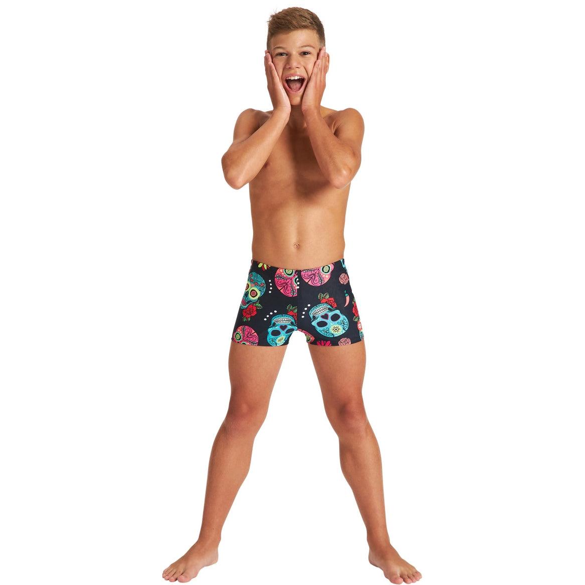Boys' Crazy Skulls Carnival JR Short - Premium Boys Swimsuits from arena - Just LE 1299! Shop now at  TIT | Team for International Trading