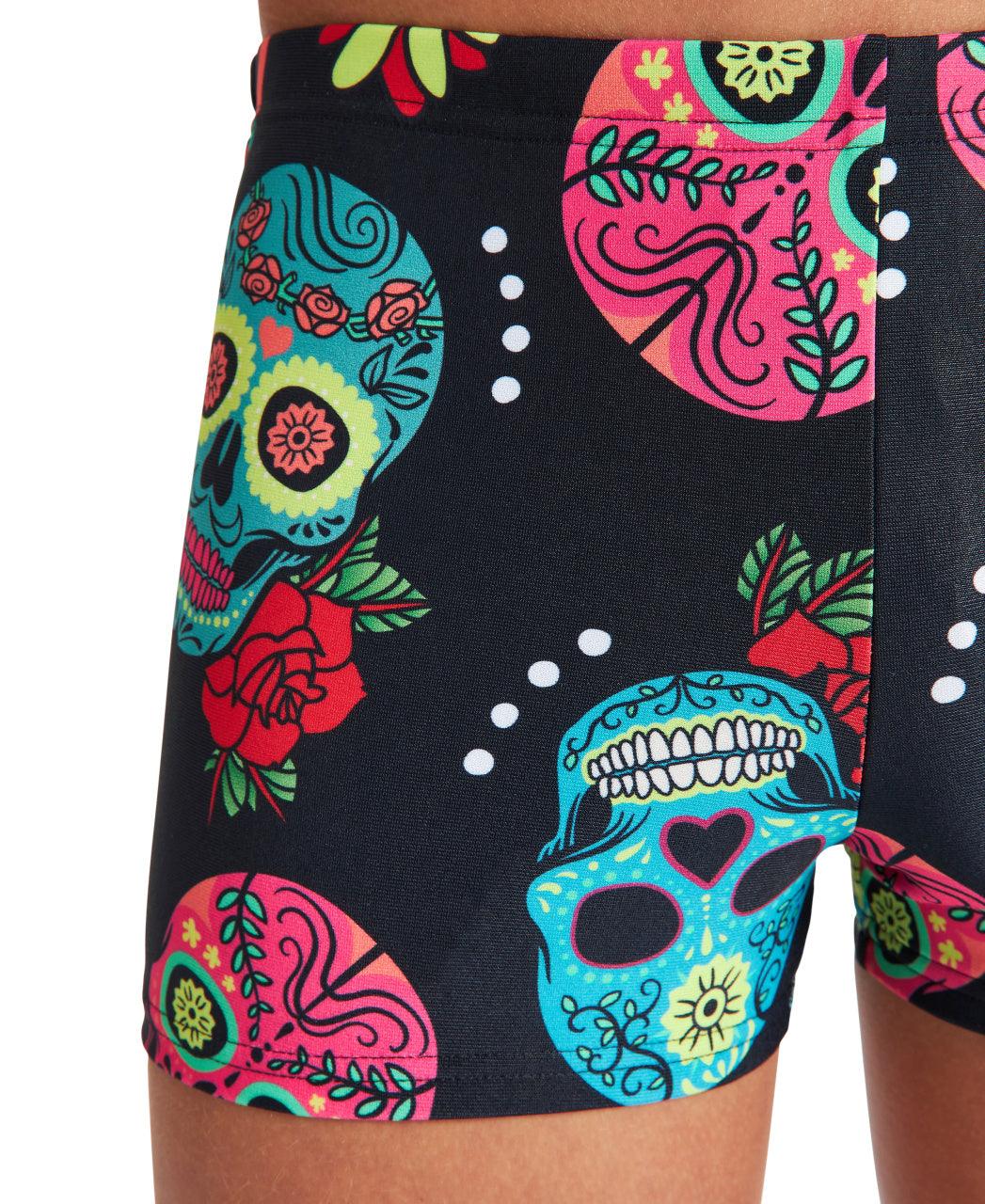 Boys' Crazy Skulls Carnival JR Short - {{ collection.title }} - TIT