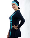 Classic Long Sleeve Women's Swimsuit - Team Sport - TIT