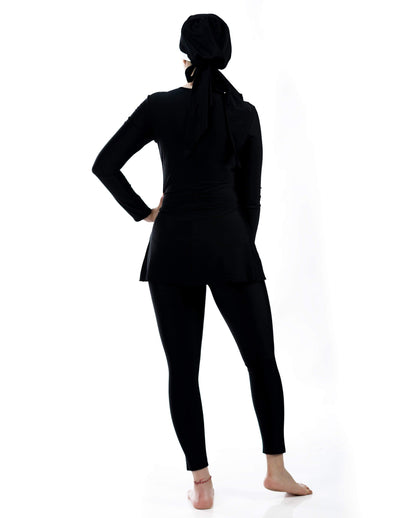 Classic Long Sleeve Women's Swimsuit - Team Sport - TIT