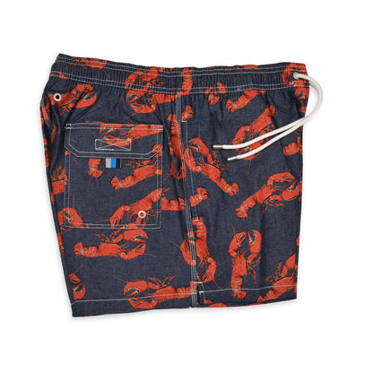 Denim Lobster Beach Short - {{ collection.title }} - TIT