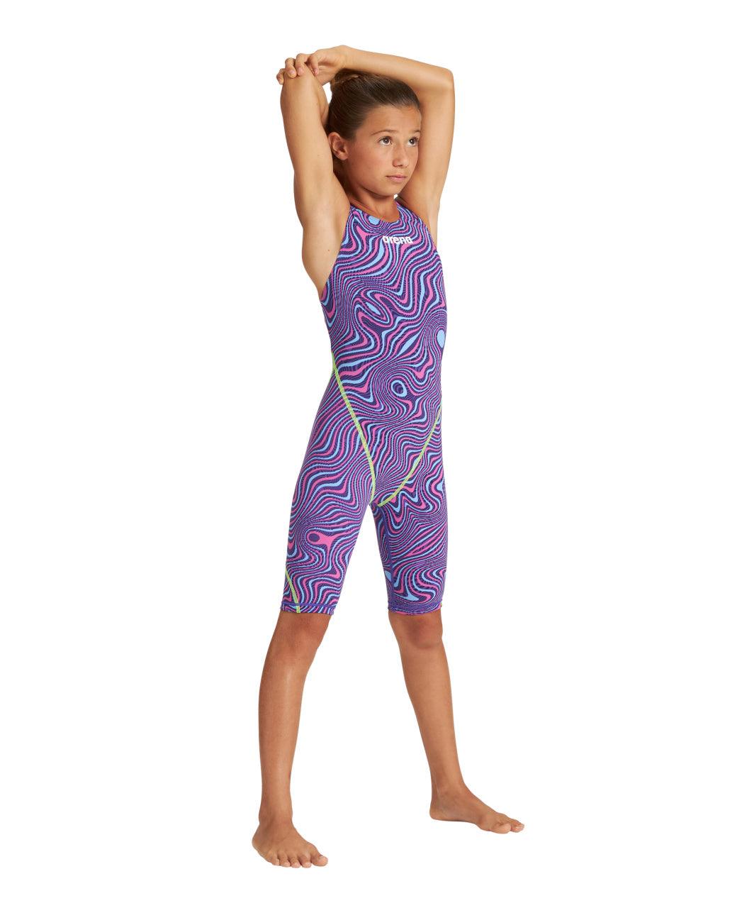 Girl's Powerskin ST 2.0 Tropic Illusion - Premium Girls Racing Swimsuit from arena - Just LE 6299! Shop now at  TIT | Team for International Trading