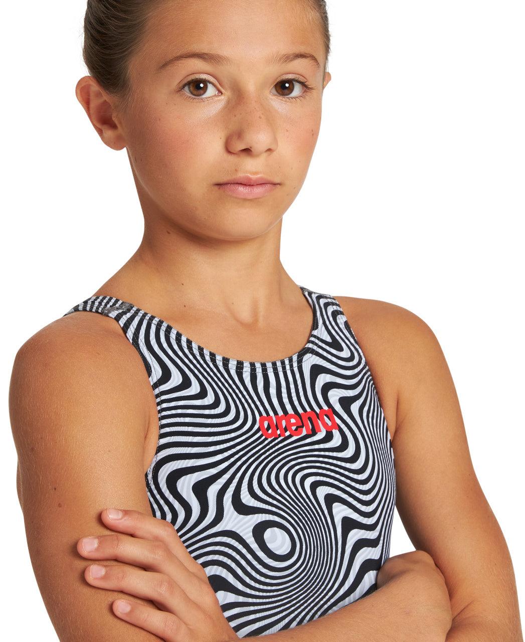 Girl's Powerskin ST 2.0 Vapor Illusion - Premium Girls Racing Swimsuit from arena - Just LE 3749! Shop now at  TIT | Team for International Trading