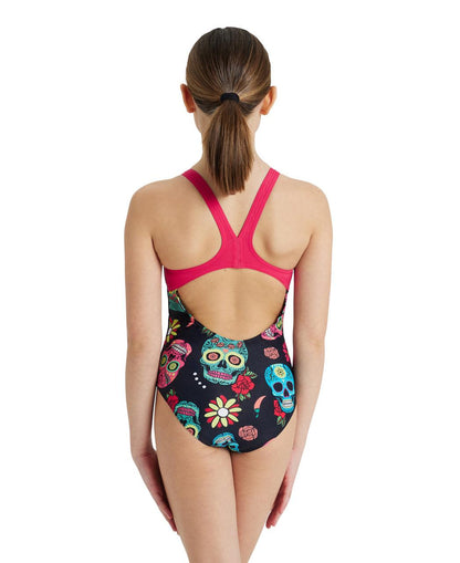 Girls' Crazy Skulls Carnival JR Swim Pro One Piece - {{ collection.title }} - TIT