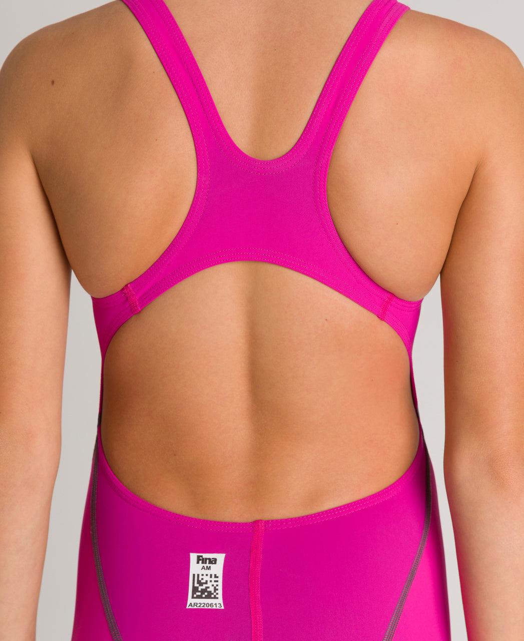 Girls' Powerskin ST 2.0 Junior Open Back - {{ collection.title }} - TIT