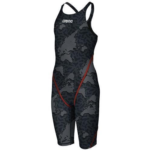 Girls' Powerskin ST 2.0 Map Illusion Open Back - {{ collection.title }} - TIT