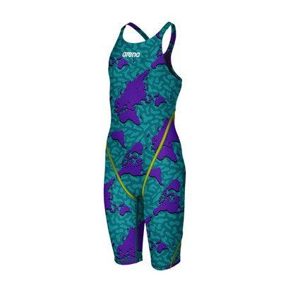 Girls' Powerskin ST 2.0 Map Illusion Open Back - {{ collection.title }} - TIT
