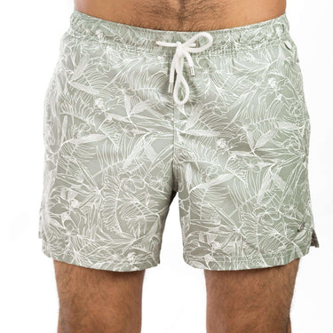 Mixed Tree Leaves Men's Beach Short - Team Sport - TIT