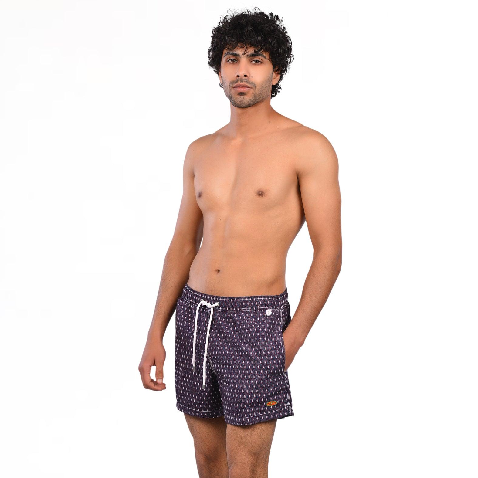 Mono Paisley Men's Summer Beach Short - Premium Men's Beachwear from Team Sport - Just LE 1549! Shop now at  TIT | Team for International Trading