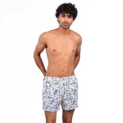 Ocean Print Beach Short - {{ collection.title }} - TIT