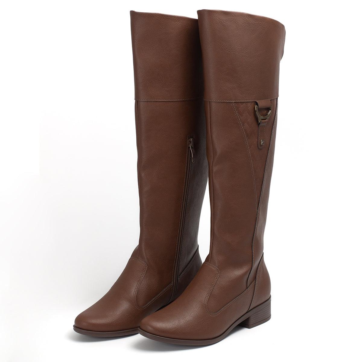 Piccadilly Almond Long Boot - Premium Womens Boots from Piccadilly - Just LE 3899! Shop now at  TIT | Team for International Trading